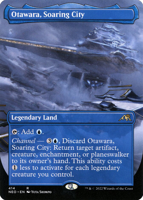 Otawara, Soaring City - Borderless  - Legendary (Foil)