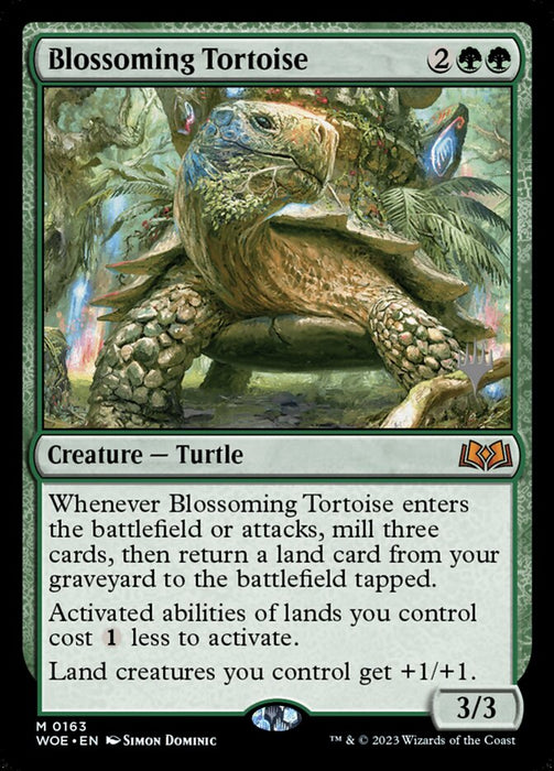Blossoming Tortoise (Foil)