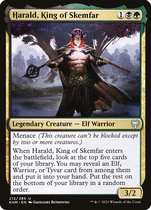 Harald, King of Skemfar  - Legendary (Foil)