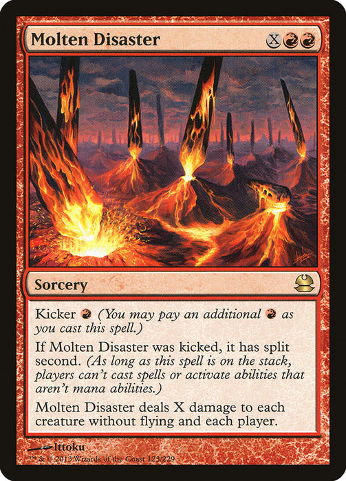 Molten Disaster  (Foil)