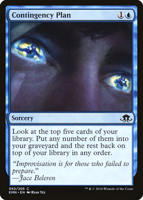 Contingency Plan  (Foil)