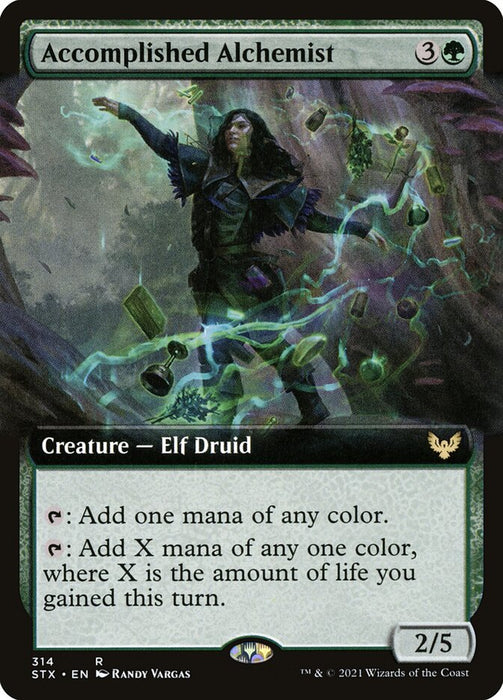 Alchimiste accompli - Art étendu (Foil)