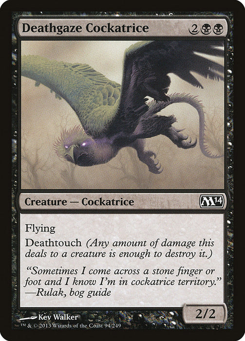 Deathgaze Cockatrice  (Foil)