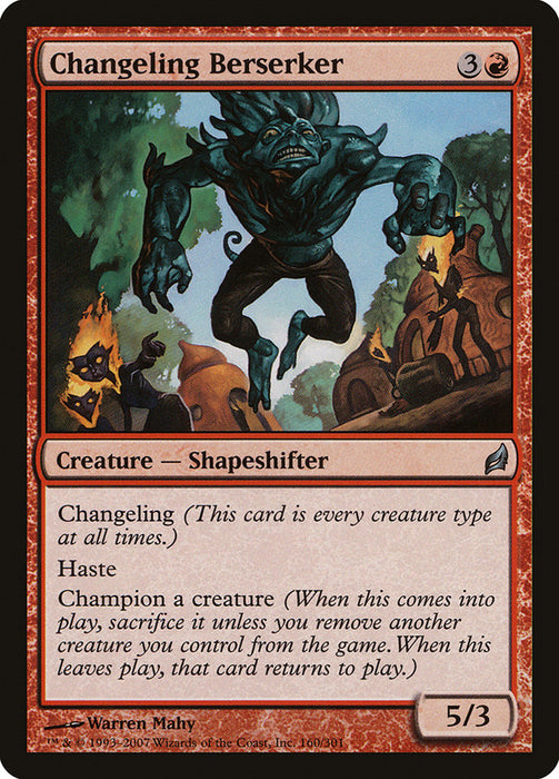 Changeling Berserker  (Foil)