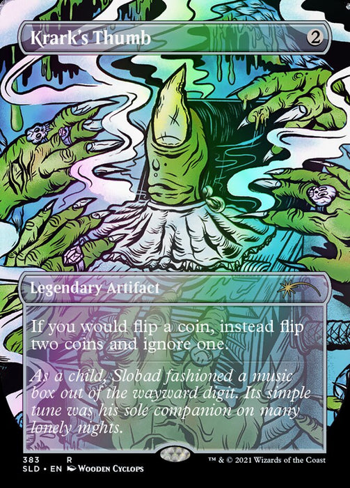 Krark's Thumb // Krark's Thumb  - Legendary - Inverted (Foil)