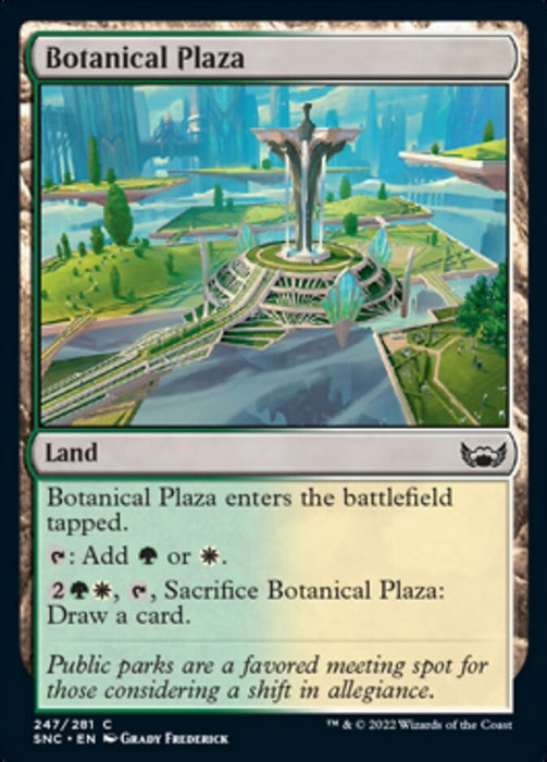 Botanical Plaza  (Foil)