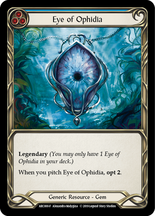 Eye of Ophidia - Cold Foil - 1st Edition