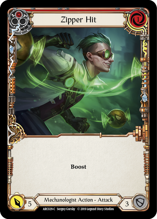 Zipper Hit (Red) - 1st Edition