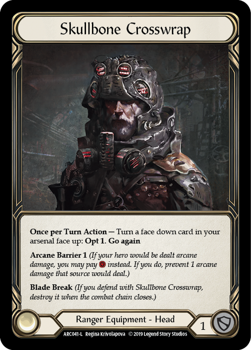 Skullbone Crosswrap - Cold Foil - 1st Edition