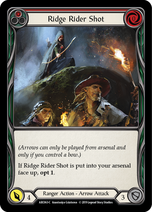 Ridge Rider Shot (Red) - Unlimited Edition