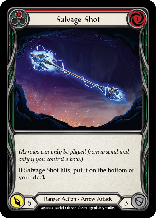 Salvage Shot (Red) - Rainbow Foil - Unlimited Edition