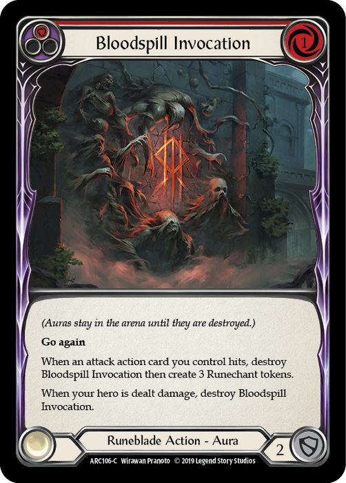 Bloodspill Invocation (Red) - Unlimited Edition