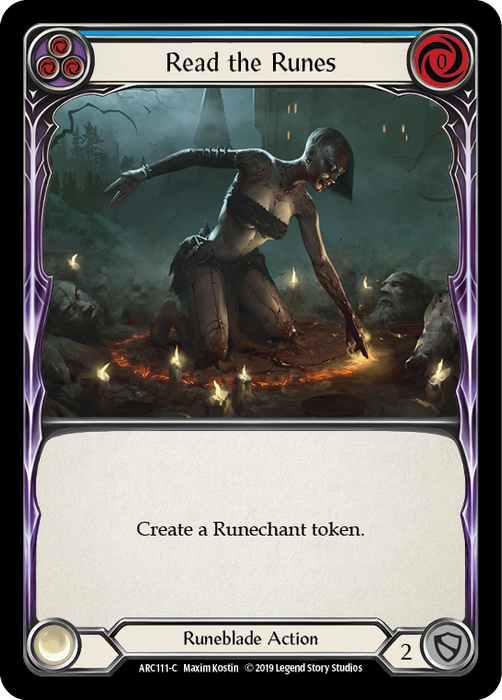 Read the Runes (Blue) - 1st Edition