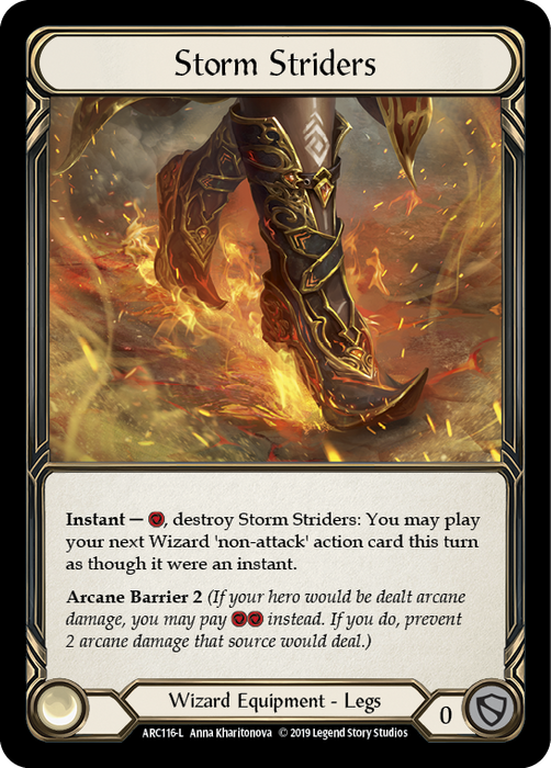 Storm Striders - Cold Foil - 1st Edition