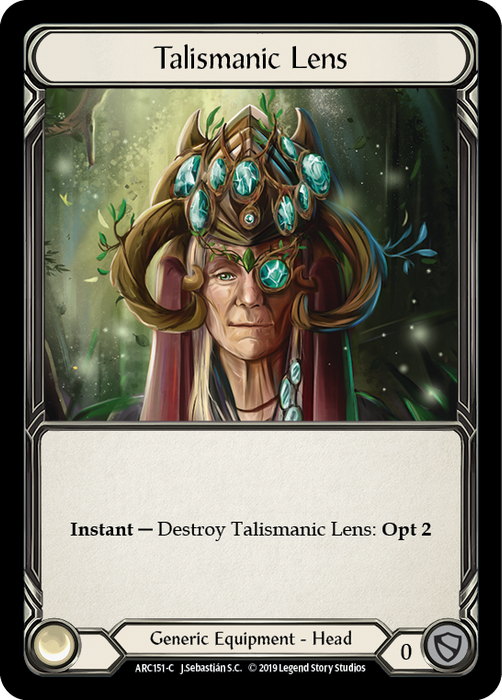 Talismanic Lens - Cold Foil - 1st Edition
