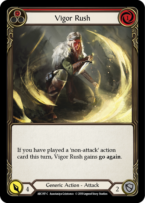 Vigor Rush (Red) - Unlimited Edition