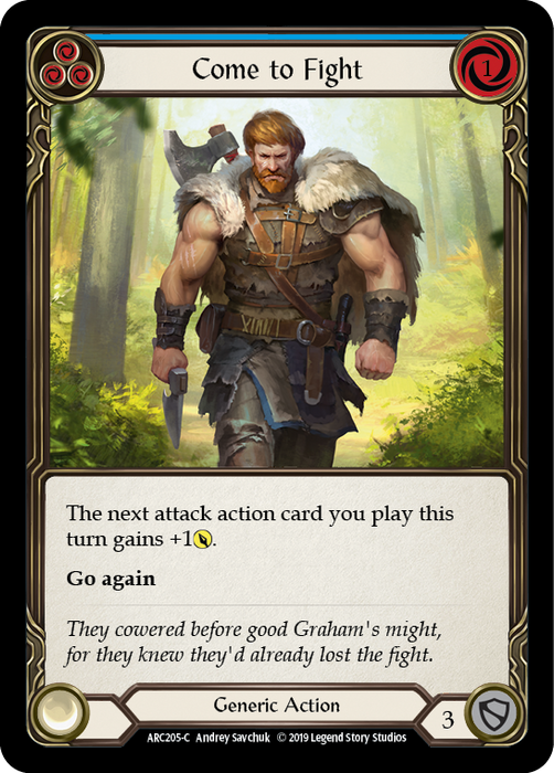 Come to Fight (Blue) - Unlimited Edition