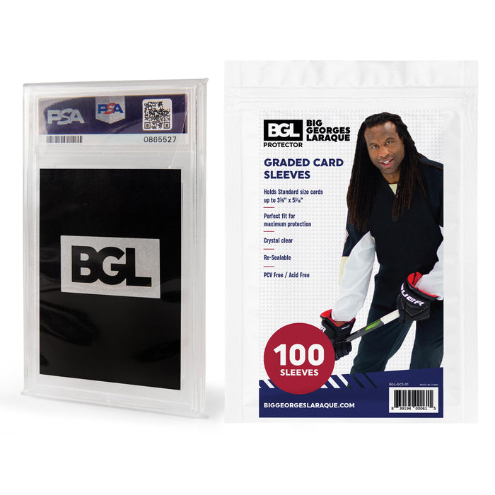 Big Georges Laraque Graded Card Sleeves PSA