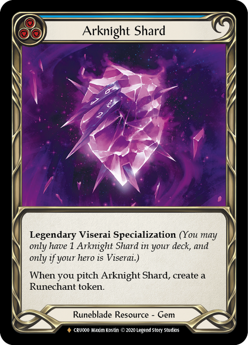 Arknight Shard - Cold Foil - 1st Edition