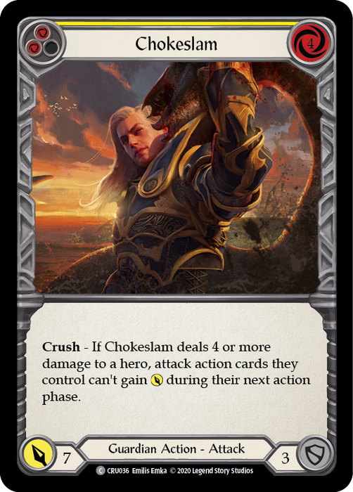 Chokeslam (Yellow) - Unlimited Edition