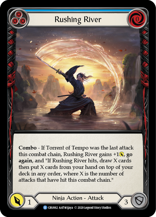 Rushing River (Blue) - Unlimited Edition