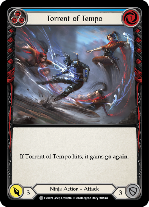 Torrent of Tempo (Blue) - Unlimited Edition