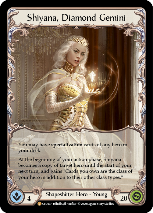 Shiyana, Diamond Gemini - Rainbow Foil - Unlimited Edition