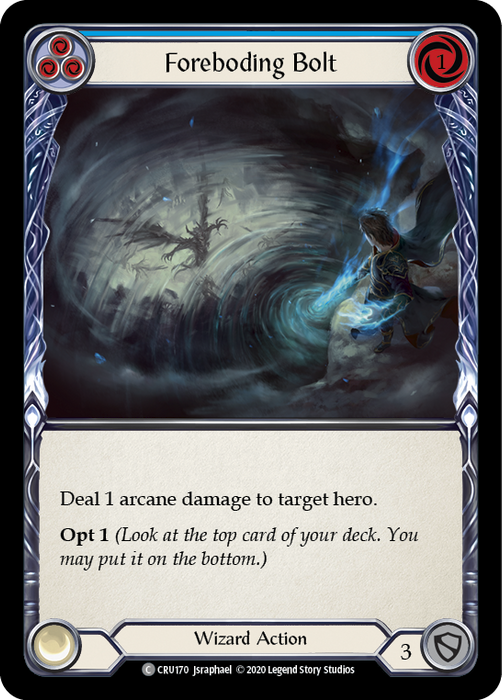 Foreboding Bolt (Blue) - Unlimited Edition
