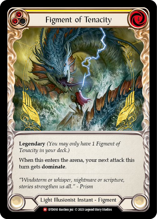 Figment of Tenacity - Cold Foil