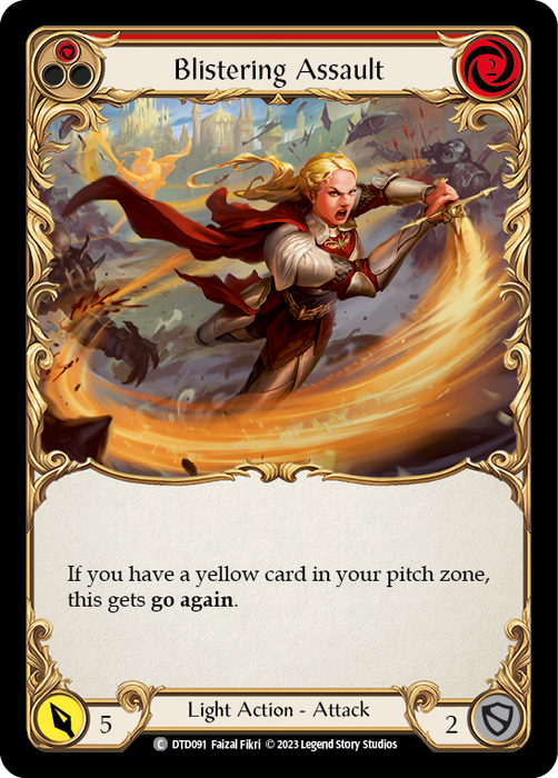 Blistering Assault (Red)
