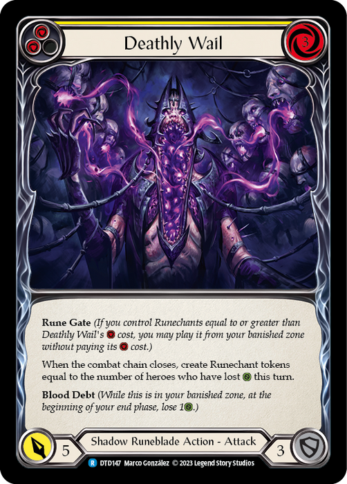 Deathly Wail (Yellow)