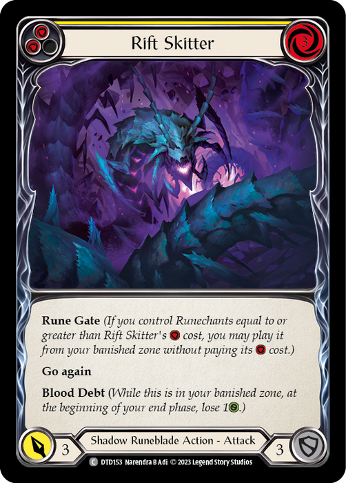 Rift Skitter (Yellow)