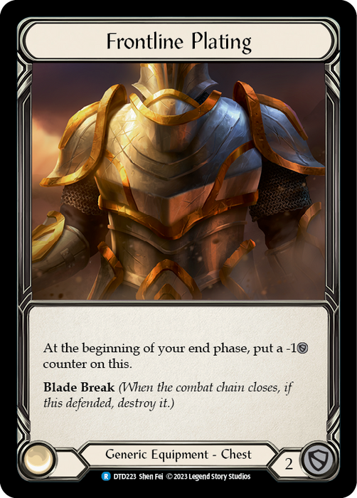 Frontline Plating - Cold Foil