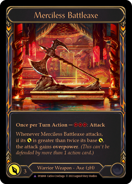 Merciless Battleaxe - Marvel