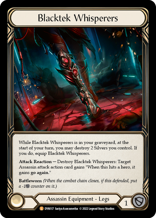 Blacktek Whisperers - Cold Foil