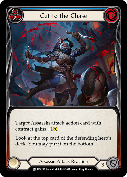 Cut to the Chase (Blue)