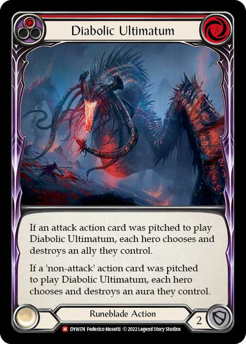 Diabolic Ultimatum - Rainbow Foil