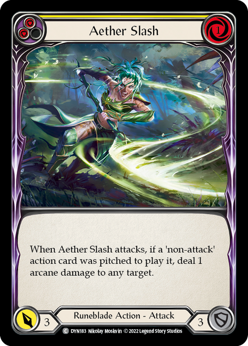 Aether Slash (Yellow)