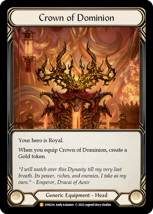 Crown of Dominion - Cold Foil
