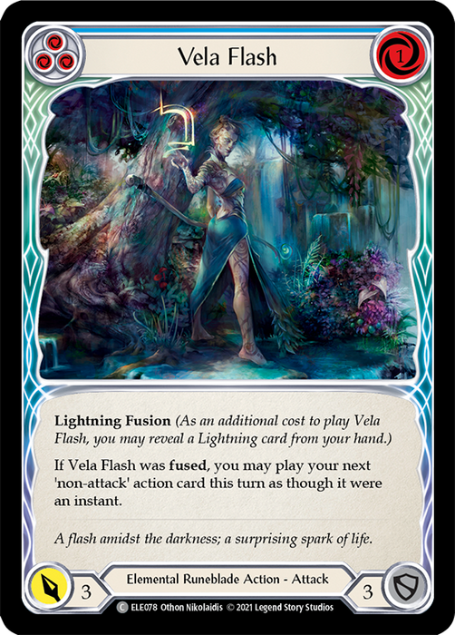 Vela Flash (Blue) - 1st Edition