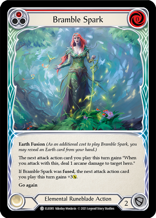 Bramble Spark (Red) - Rainbow Foil - Unlimited Edition
