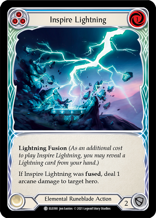 Inspire Lightning (Blue) - 1st Edition