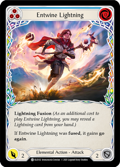 Entwine Lightning (Blue) - 1st Edition