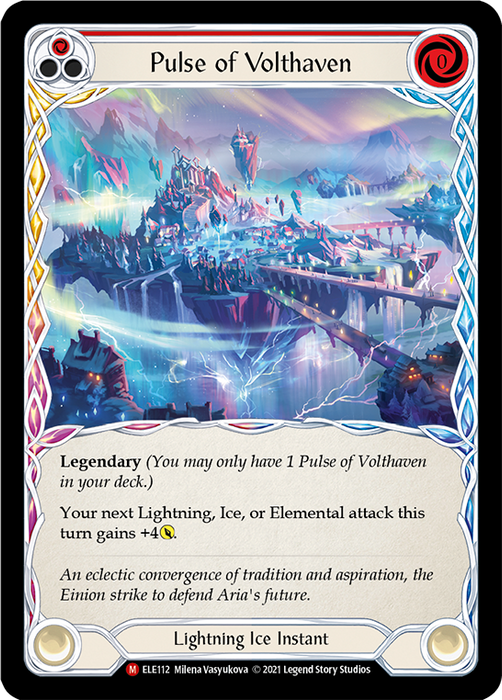 Pulse of Volthaven - Cold Foil - 1st Edition