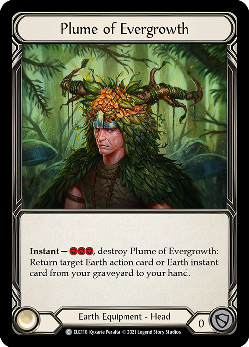 Plume of Evergrowth - Cold Foil - 1st Edition