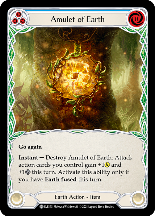 Amulet of Earth (Blue) - Unlimited Edition
