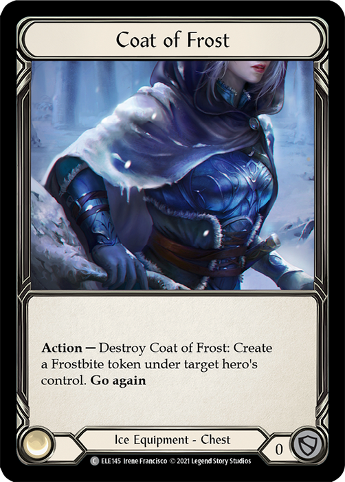 Coat of Frost - Cold Foil - 1st Edition