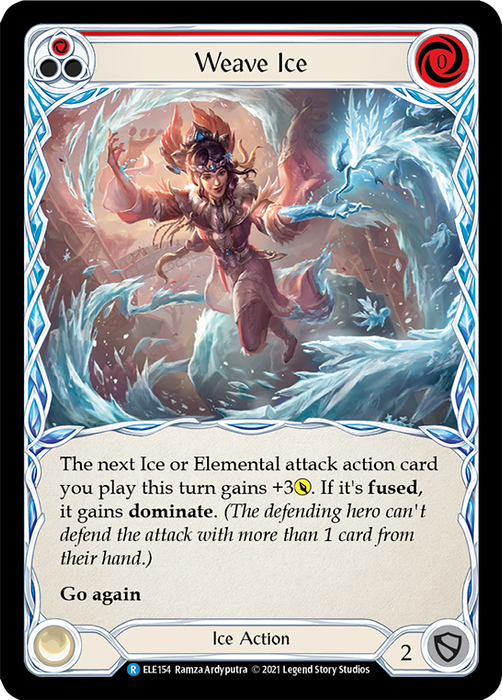 Weave Ice (Red) - Unlimited Edition