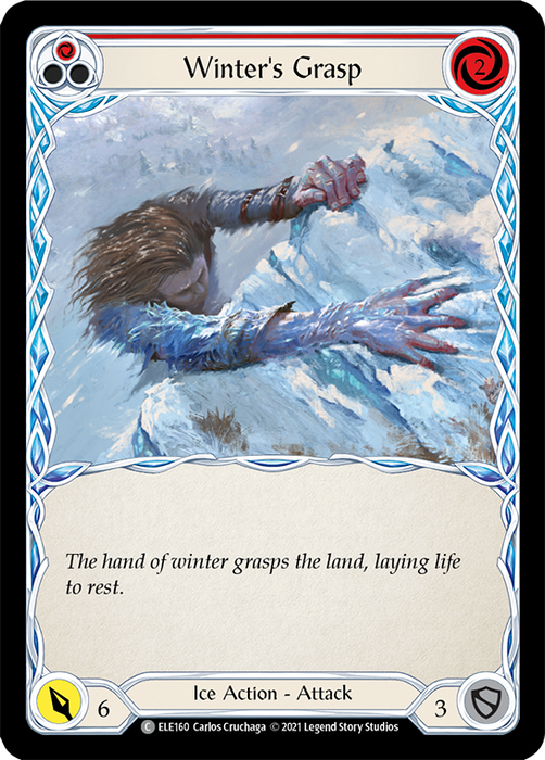 Winter's Grasp (Red) - 1st Edition