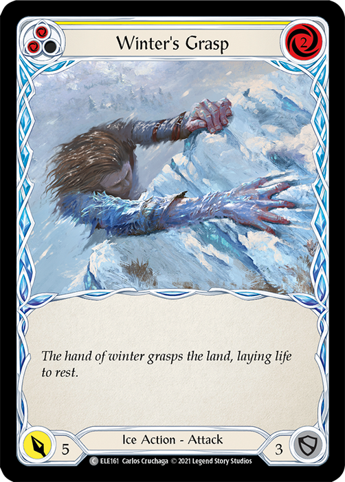Winter's Grasp (Yellow) - Unlimited Edition
